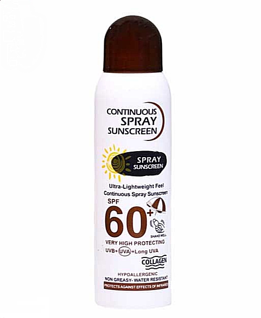 اسپری ضد افتاب spf 60 وکالی WOKALI